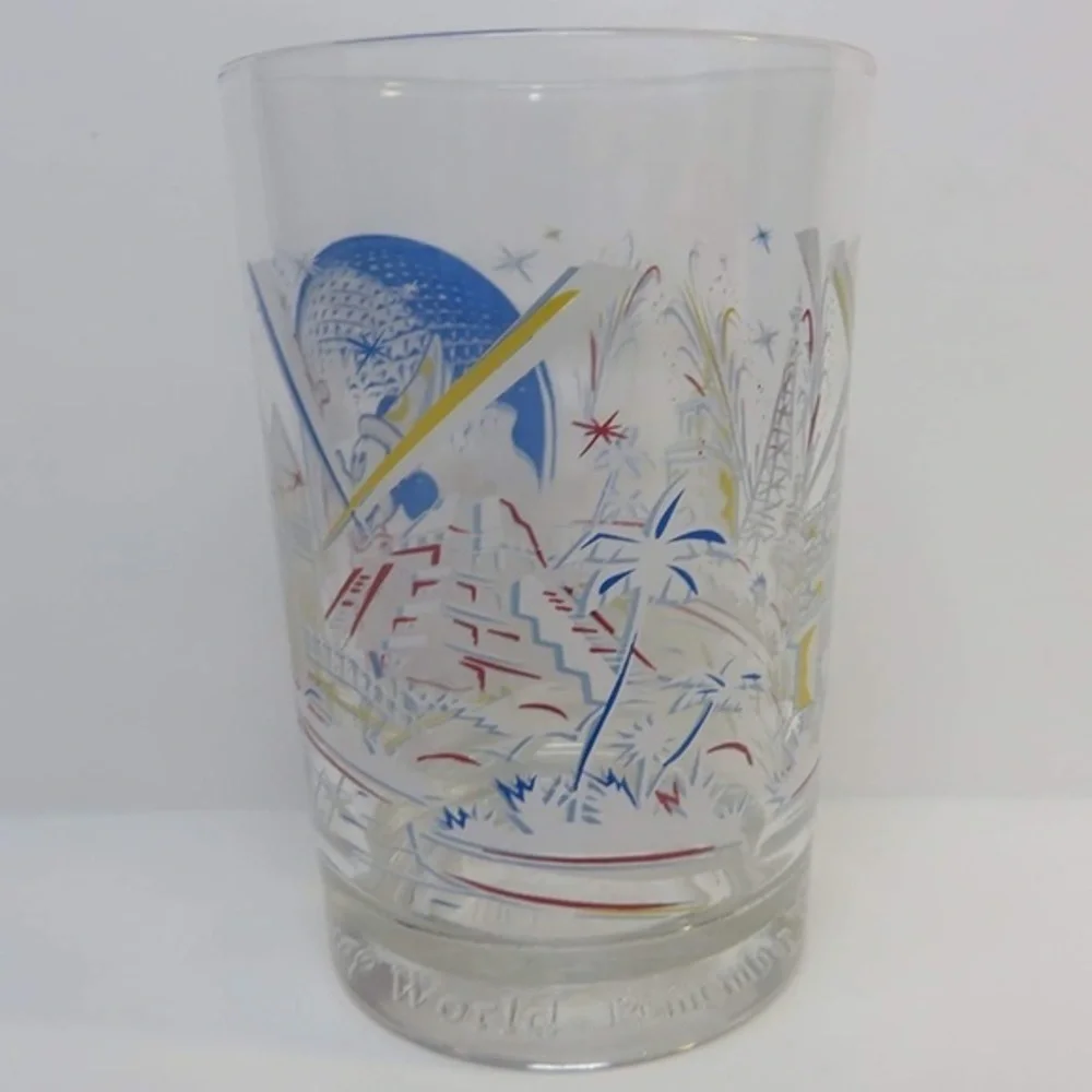 Walt Disney World Remember the Magic Glass Mickey - 25th Anniversary Glass